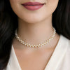Pearl Link Collar Necklace My Store 